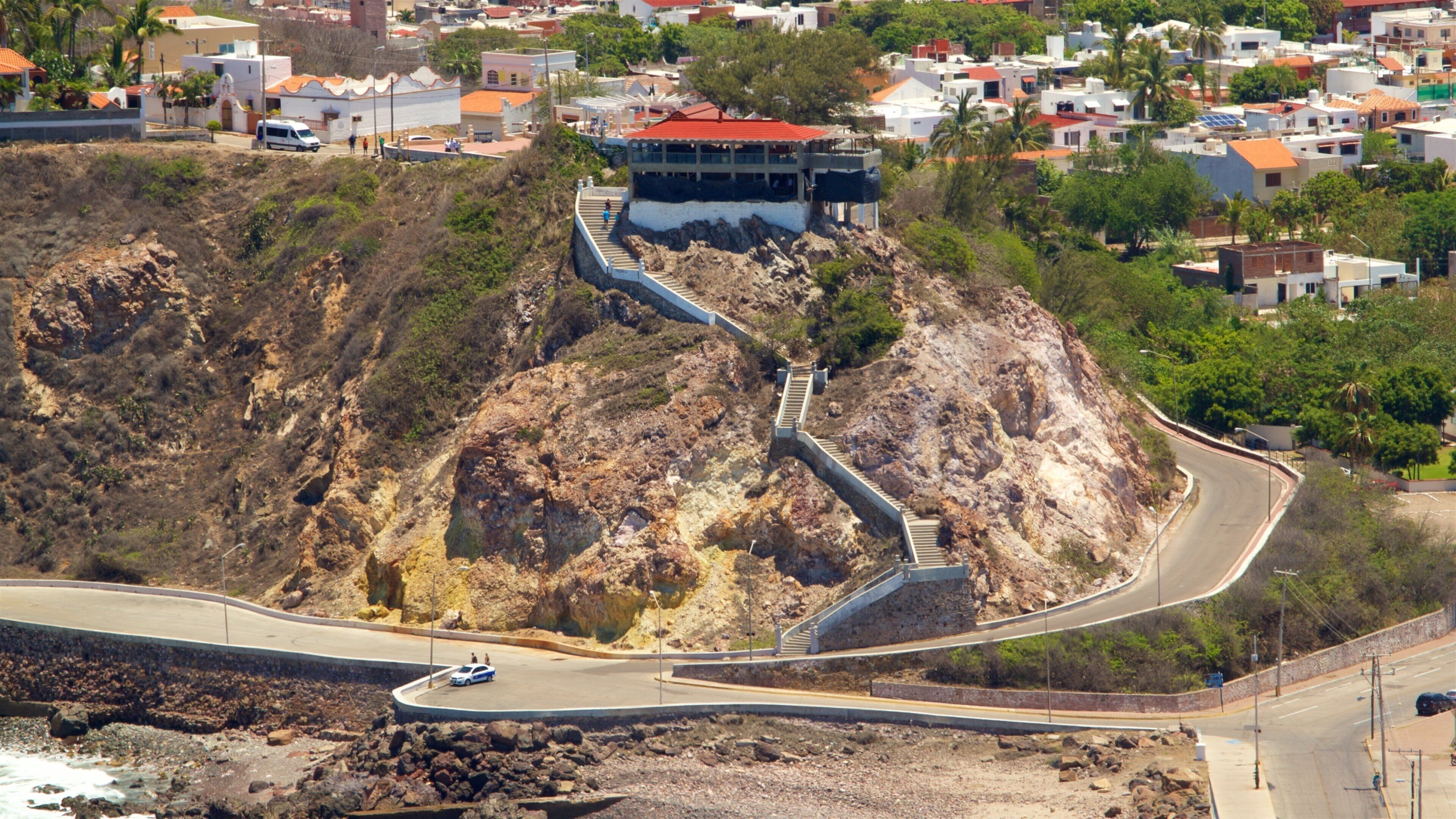 Northern Mexico featuring a coastal town and landscape views