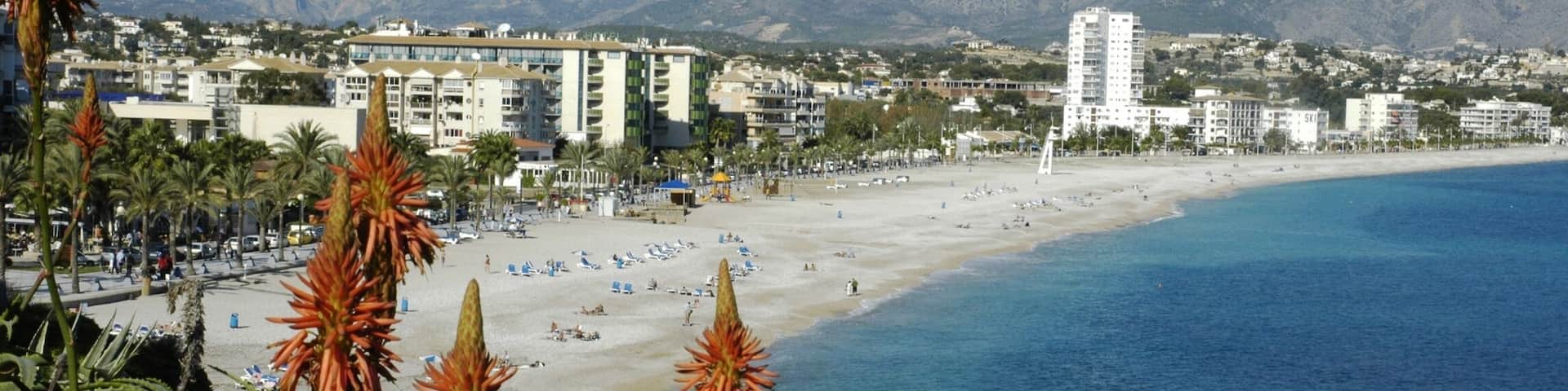 Beach of Albir, Altea, Costa Blanca, Spain