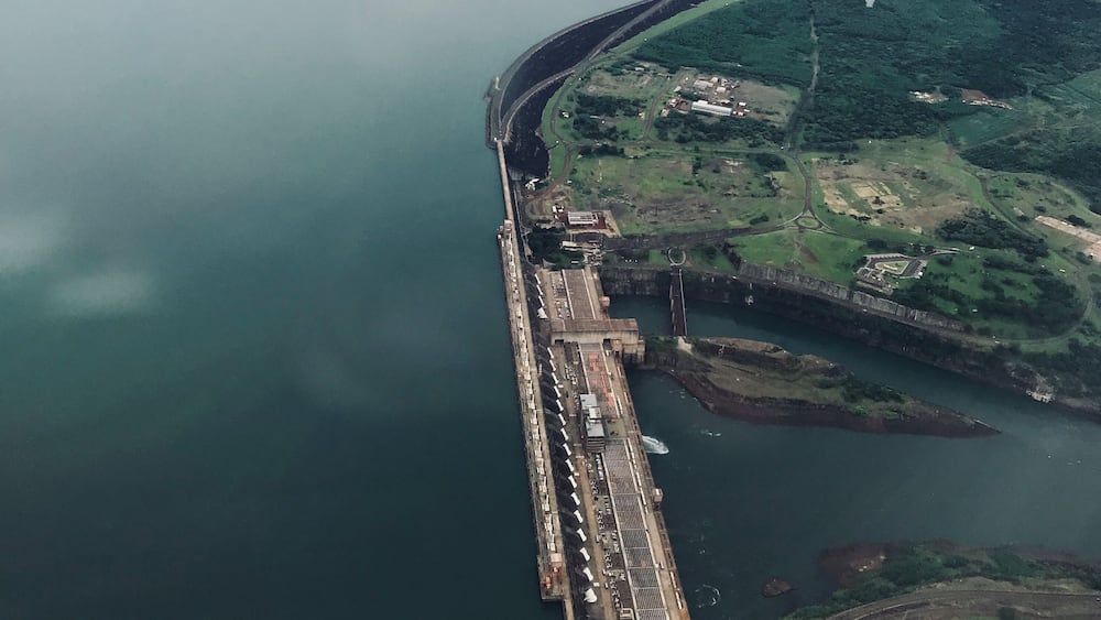 The Itaipu Dam is a hydroelectric dam on the Paraná River located on the border between Brazil and Paraguay. The construction of the dam was first contested by Argentina, but the negotiations and resolution of the dispute ended up setting the basis for Argentine–Brazilian integration later on. Wikipedia