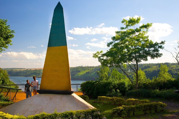 Dreiländereck das einen Monument