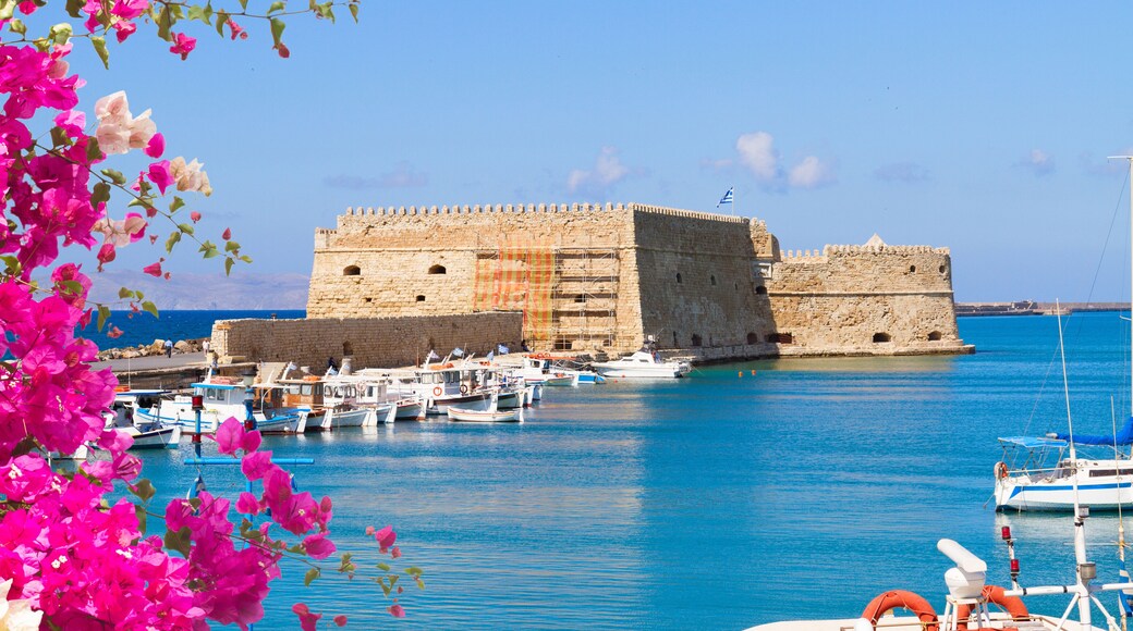 Heraklion harbour, Crete, Greece