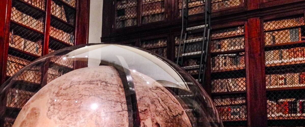 Inside the worlds oldest university, lies a small science and art museum.
Home to some questionable taxidermy, this giant hand made globe from the 17th century, model ships, many models of the human body and its parts and the history of fort architecture.
