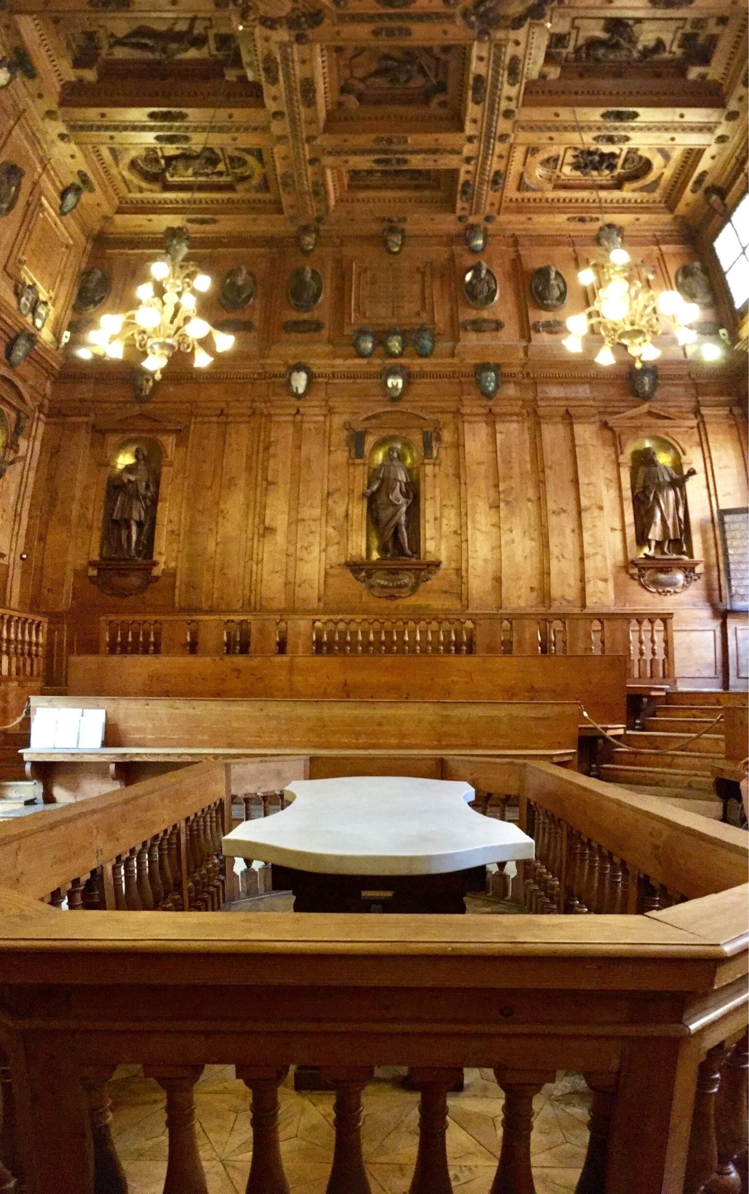 Bologna's University, the first in Europe founded in 1088.