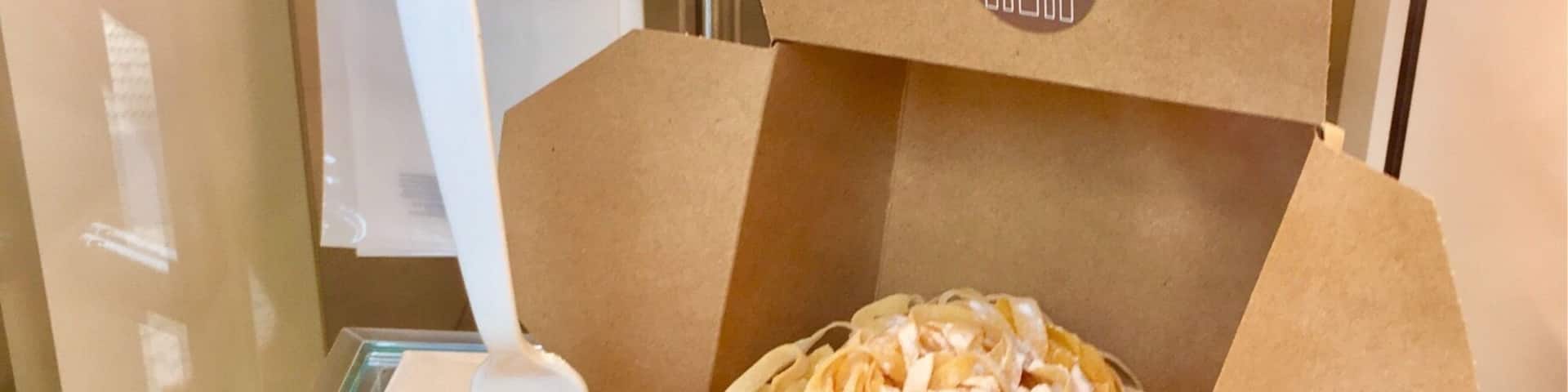 Great design at a lovely pasta shop!
Bologna