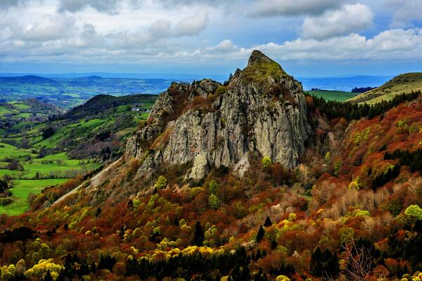 Volcans d'Auvergne regional natural park, Monts Dore Mountains, Auvergne, France, Shutterstock ID 317994512, Purchase Order: -