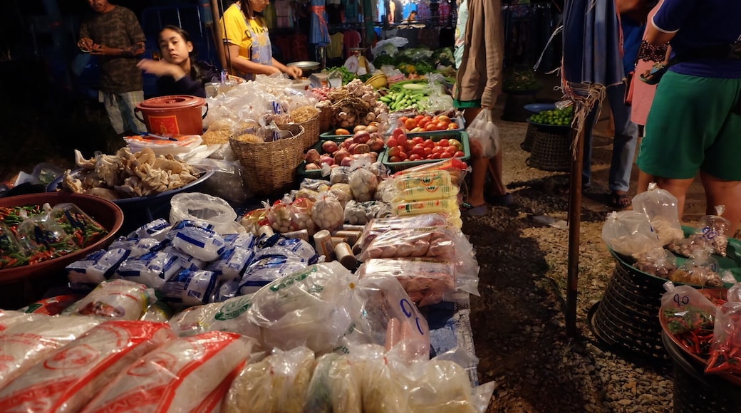 The market had one a week in the ,you can find everything here like outdoor supermarket