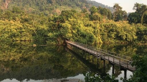 A park that i camped at Chanthaburi. Very beautiful in the morning and evening.
