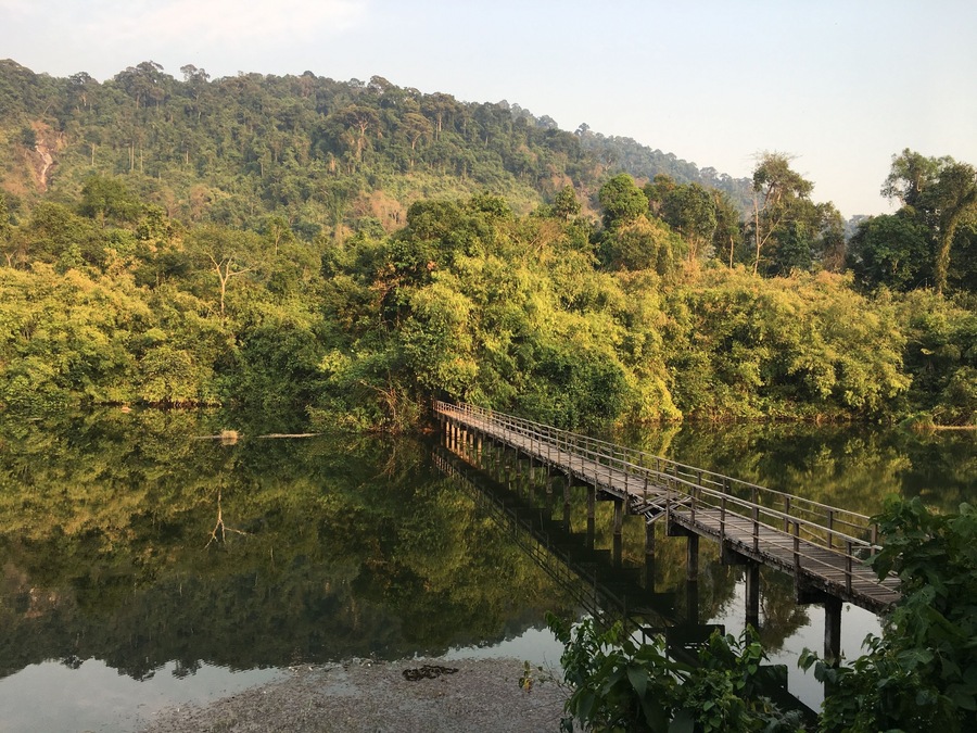 A park that i camped at Chanthaburi. Very beautiful in the morning and evening.
