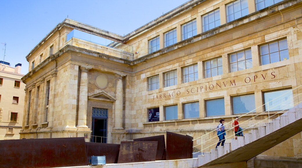 National Archaeological Museum of Tarragona which includes heritage elements and street scenes