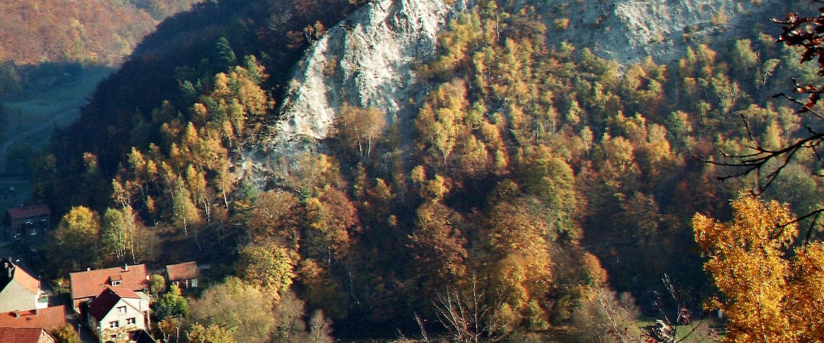 Questenberg (Südharz), gypsum karst