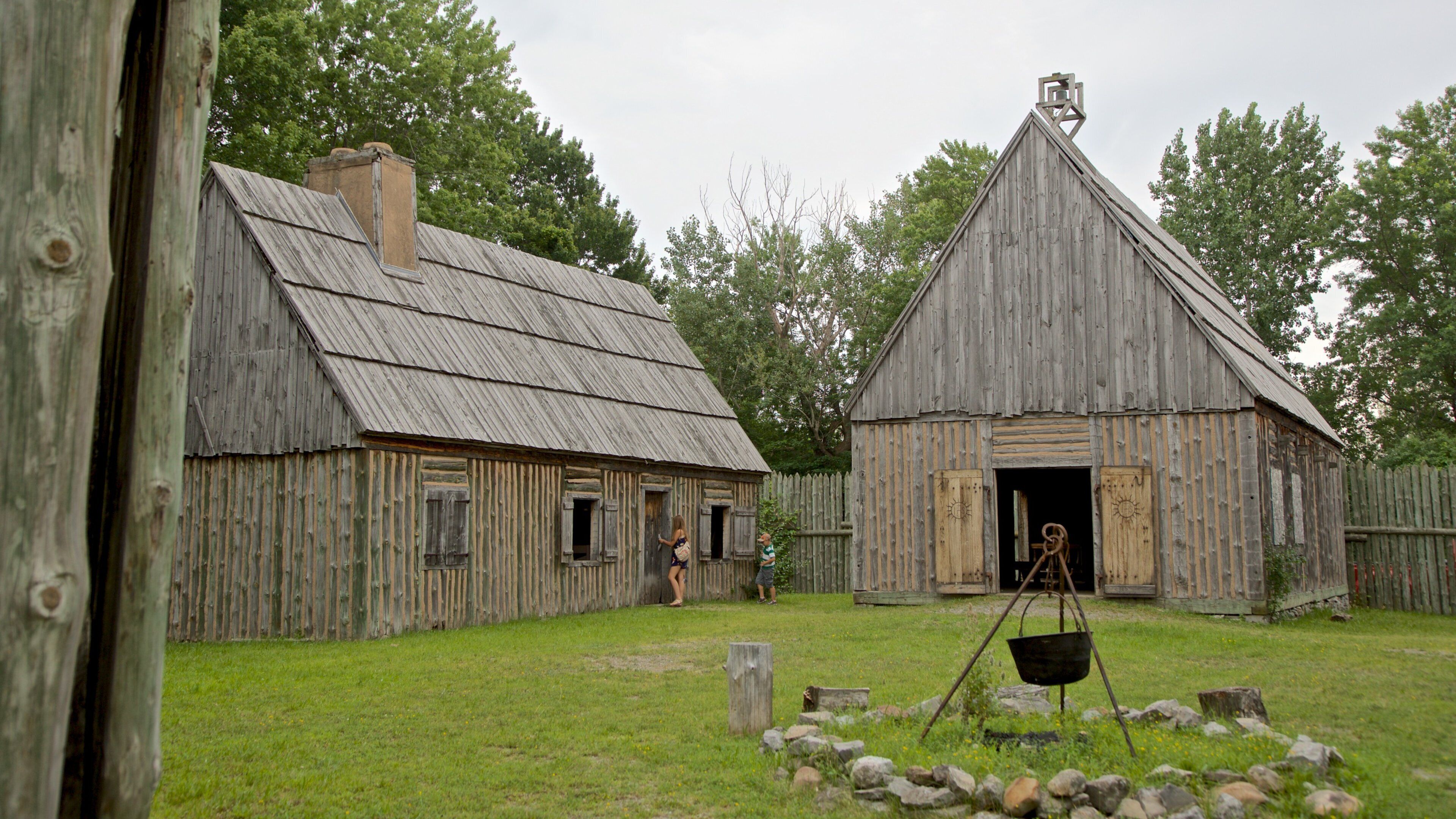 Sainte Marie among the Iroquois which includes heritage elements