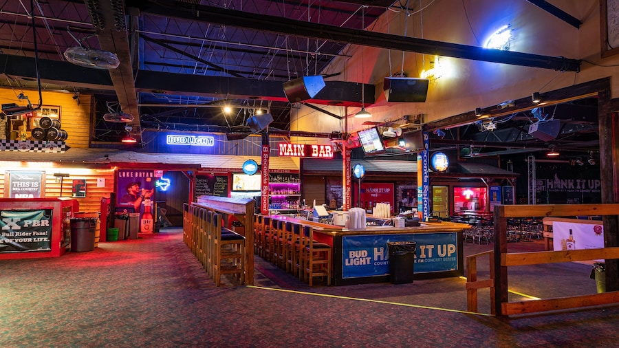 8 Seconds Saloon which includes interior views and a bar