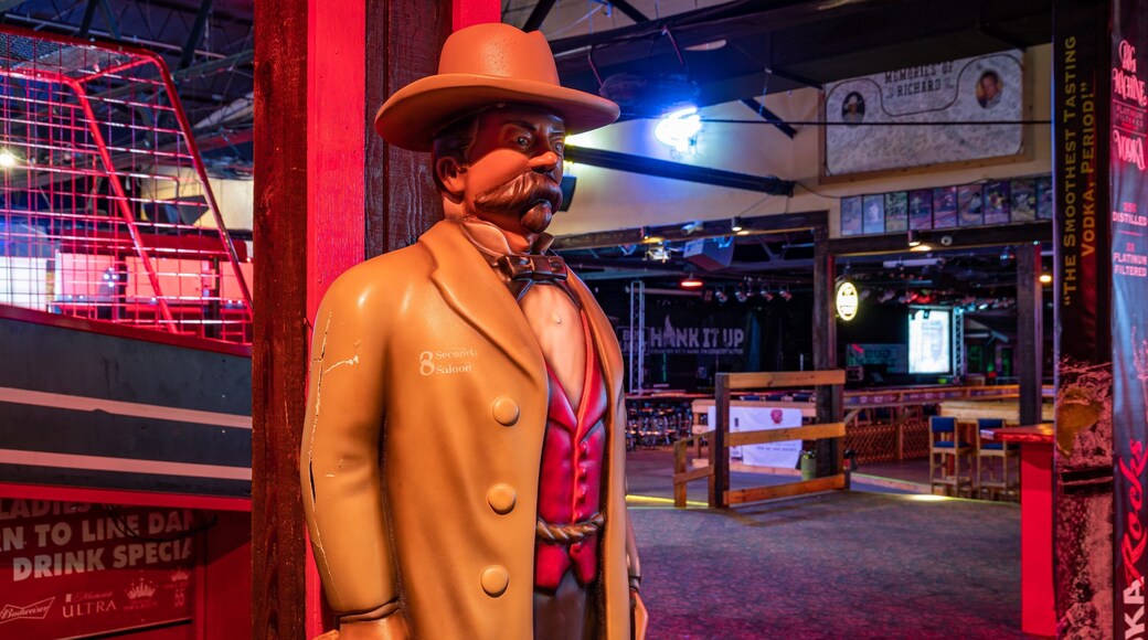 8 Seconds Saloon featuring interior views and a bar