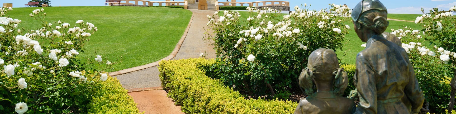 The war memorial at Monument Hill, Fremantle, Perth, Western Australia.