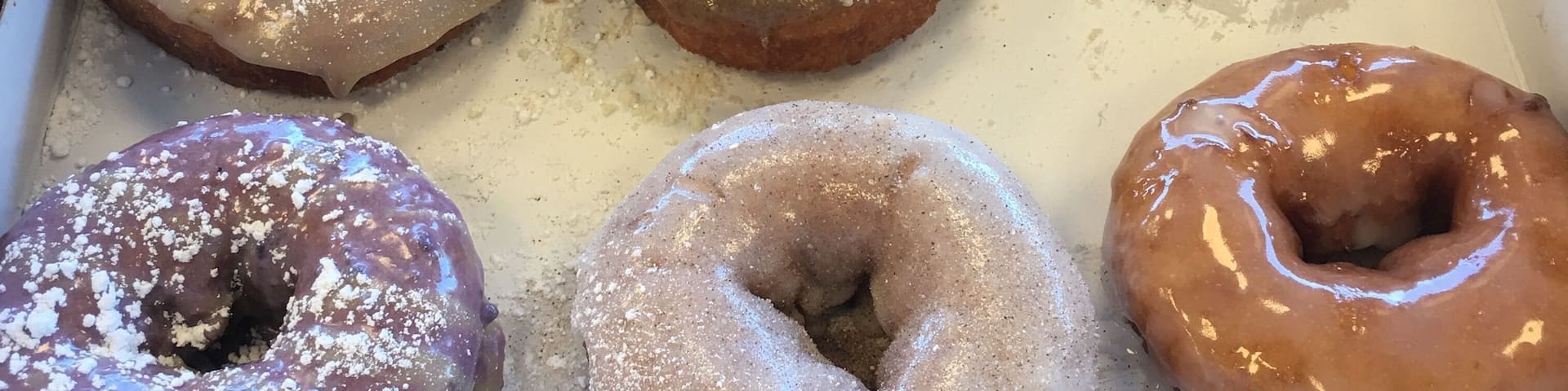 Donuts made on the premises! #TraverFoodies