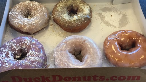 Donuts made on the premises! #TraverFoodies