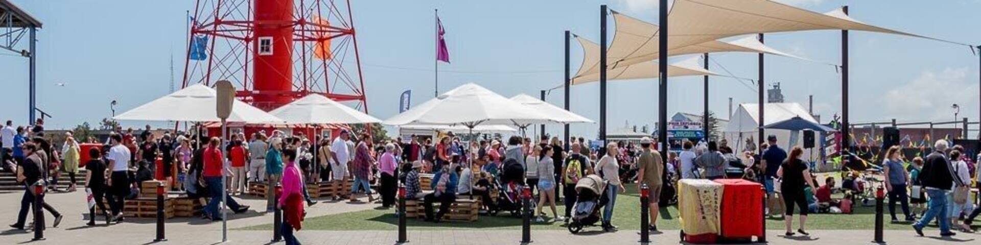 Port Adelaide in South Australia is a lovely spot beside the water to get out and about with family and friends.