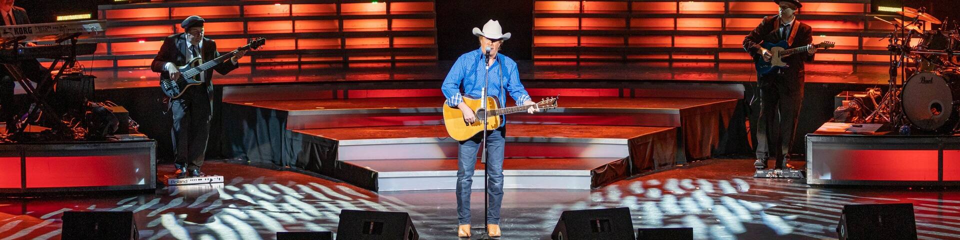 Dick Clark\'s American Bandstand Theater showing music, performance art and theater scenes