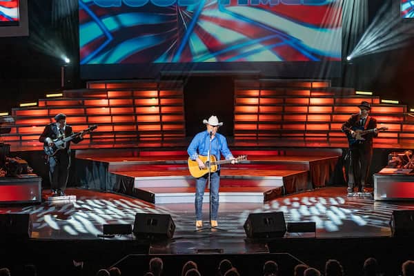 Dick Clark\'s American Bandstand Theater showing music, performance art and theater scenes