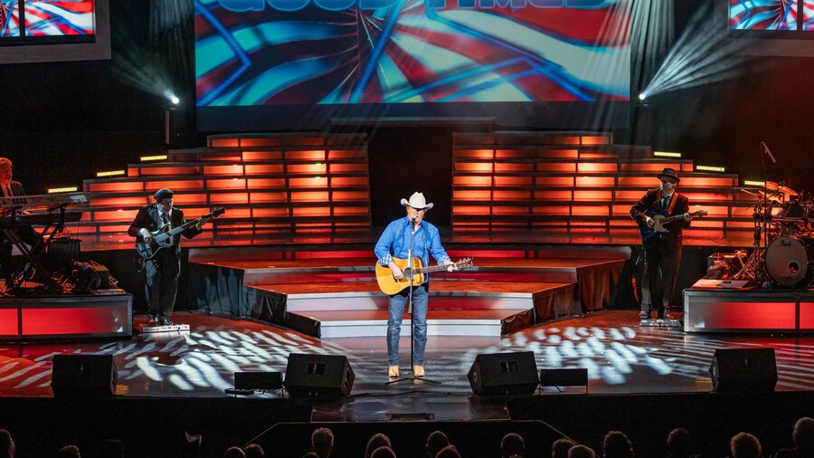 Dick Clark\'s American Bandstand Theater showing music, performance art and theater scenes