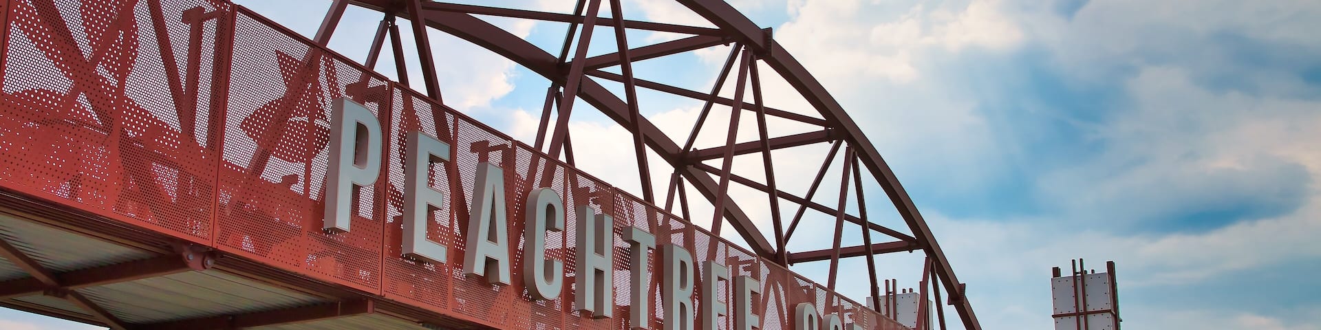 Peachtree Corners sign in Norcross Georgia