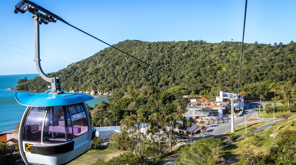 Cable car at Praia de Laranjeiras Beach - Balneario Camboriu, Santa Catarina, Brazil