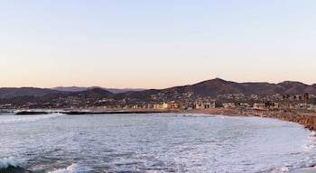 A panoramic view from the bronze mermaid statue at Soter's Point. The place was just a strip of rocky breakwater area until it was developed a few years back. Now park goers and visitors frequent the once neglected place.