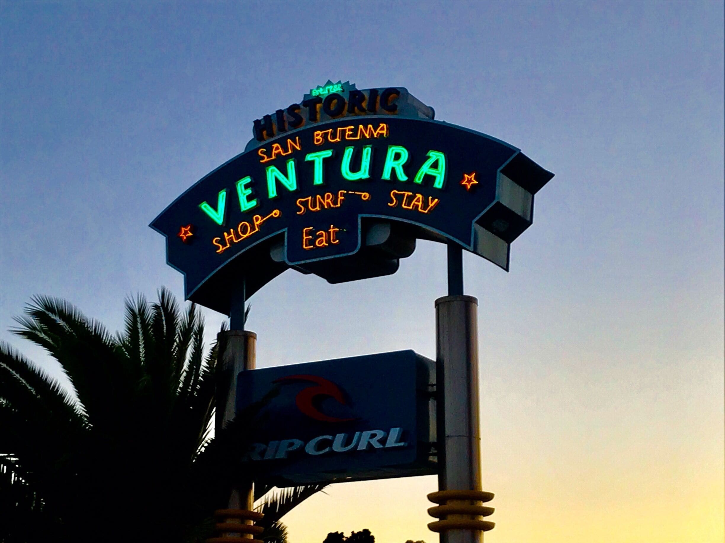 Small town coastal vibe just north of LA.