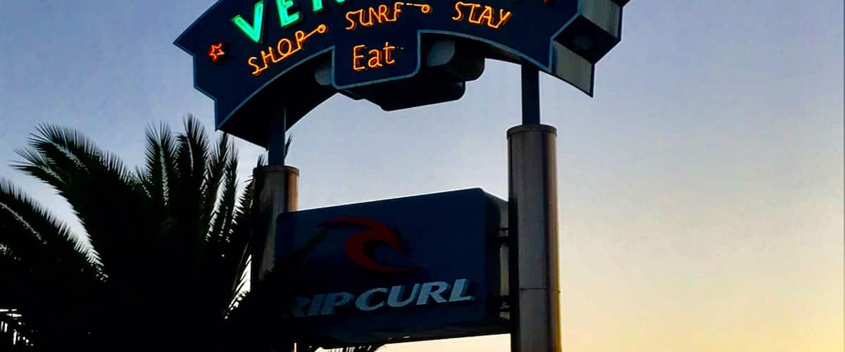 Small town coastal vibe just north of LA.