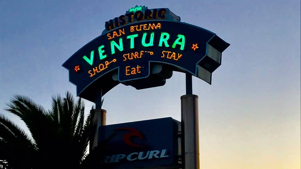 Small town coastal vibe just north of LA.