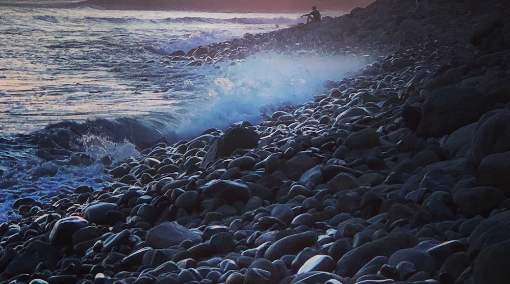 Ventura, CA. Rated as one of the happiest cities in United States to live in. I believe it is due to the fabulous surf conditions, the sound of the sea upon the shore and the incredible sunsets.