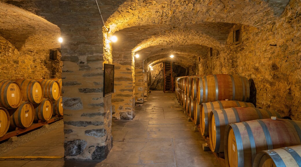 Sevenhill Cellars featuring interior views