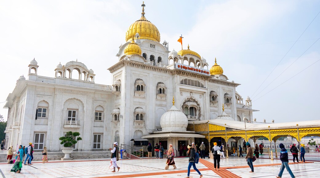 India, Delhi, New Delhi - 9 January 2020 - Gurudwara Bangla Sahib, the Sikh temple of New Delhi