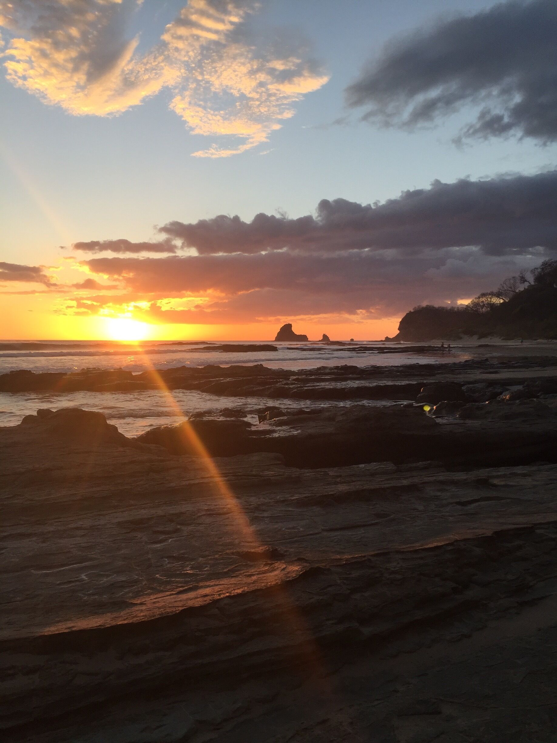 We walked down from our Airbnb just in time to catch the perfect sunset.  Playa Maderas is one of the best beaches I've ever been to.  A short and gorgeous walk down from Tacos Locos brings you to a secluded section with hardly any fellow beach goers in sight.  You'll also find Matilda's where you'll get great burritos and cold cervazas. 