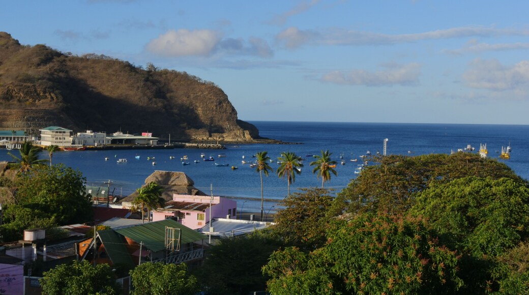 view of the bay in San Juan del Sur, Nicaragua