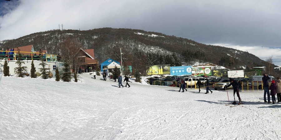 Tsaghkadzor#Snow destinations#Outdoor travel#Snow#Ropeway#Awesome#Greatoutdoors#cool#TakeAhike ❄️❄️⛄️