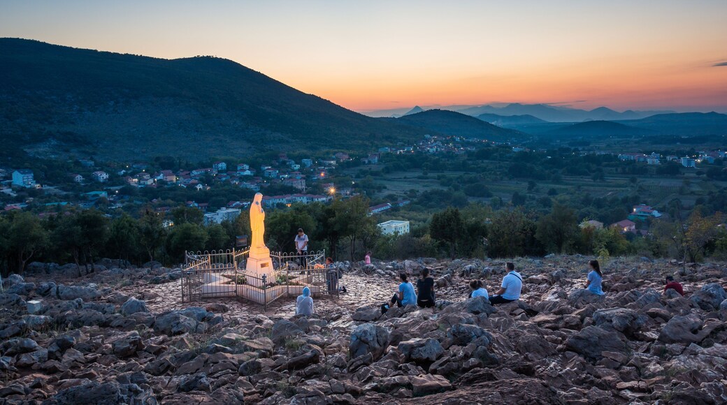 Statue of Virgin Mary in Medjugorje, Bosnia and Herzegovina