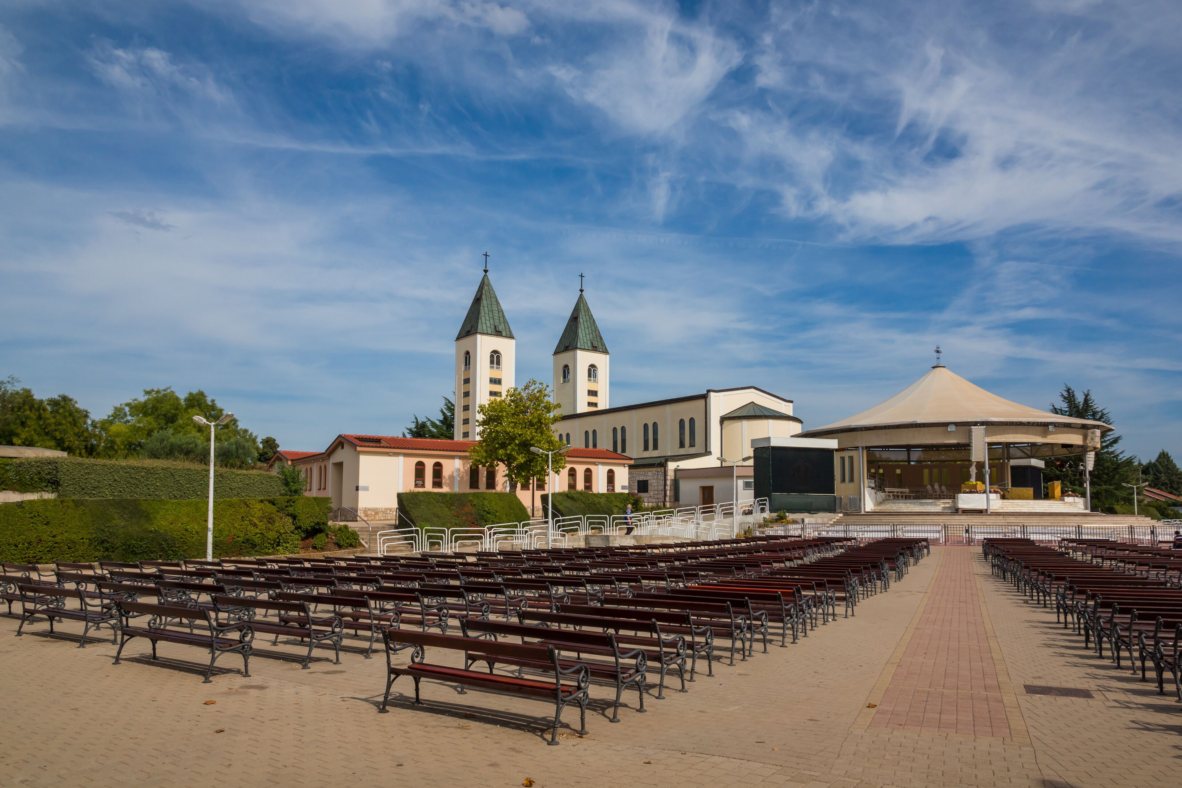 Church in Medjugorje, Bosnia and Herzegovina