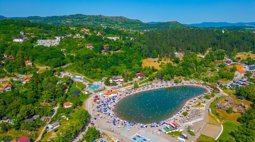 Pannonica Salt Lakes in Tuzla, Bosnia and Herzegovina