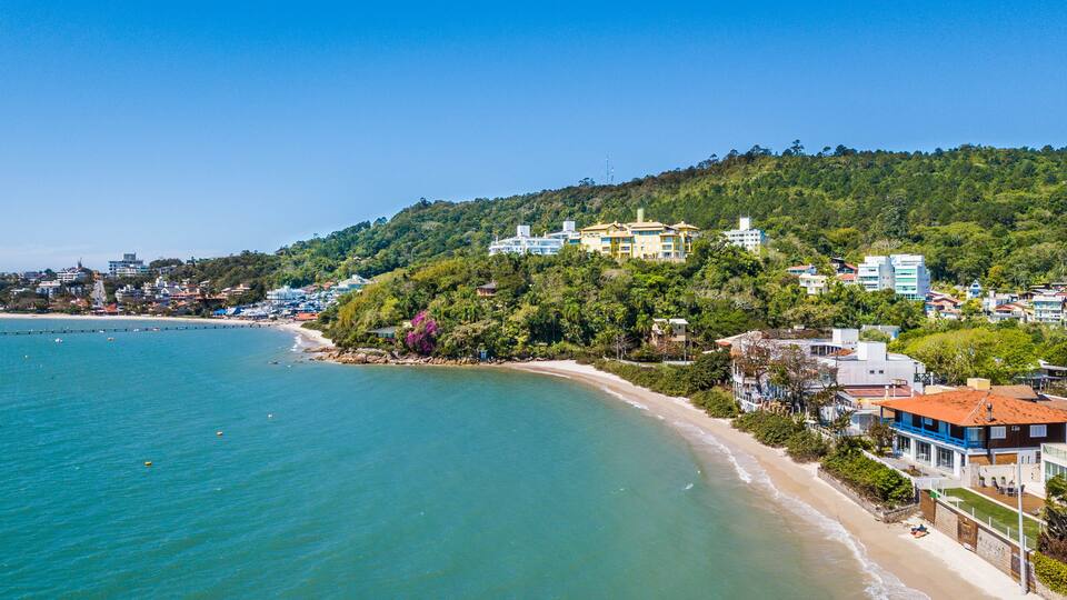 Aerial view Jurere beach - Florianópolis - Santa Catarina