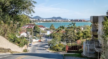 View of Jurere and Jurere beach - Florianopolis, Santa Catarina, Brazil