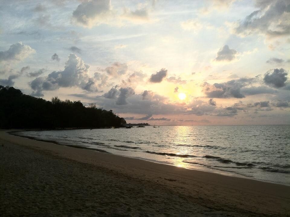 Sunsets are great here and it's more laid back than Phuket.