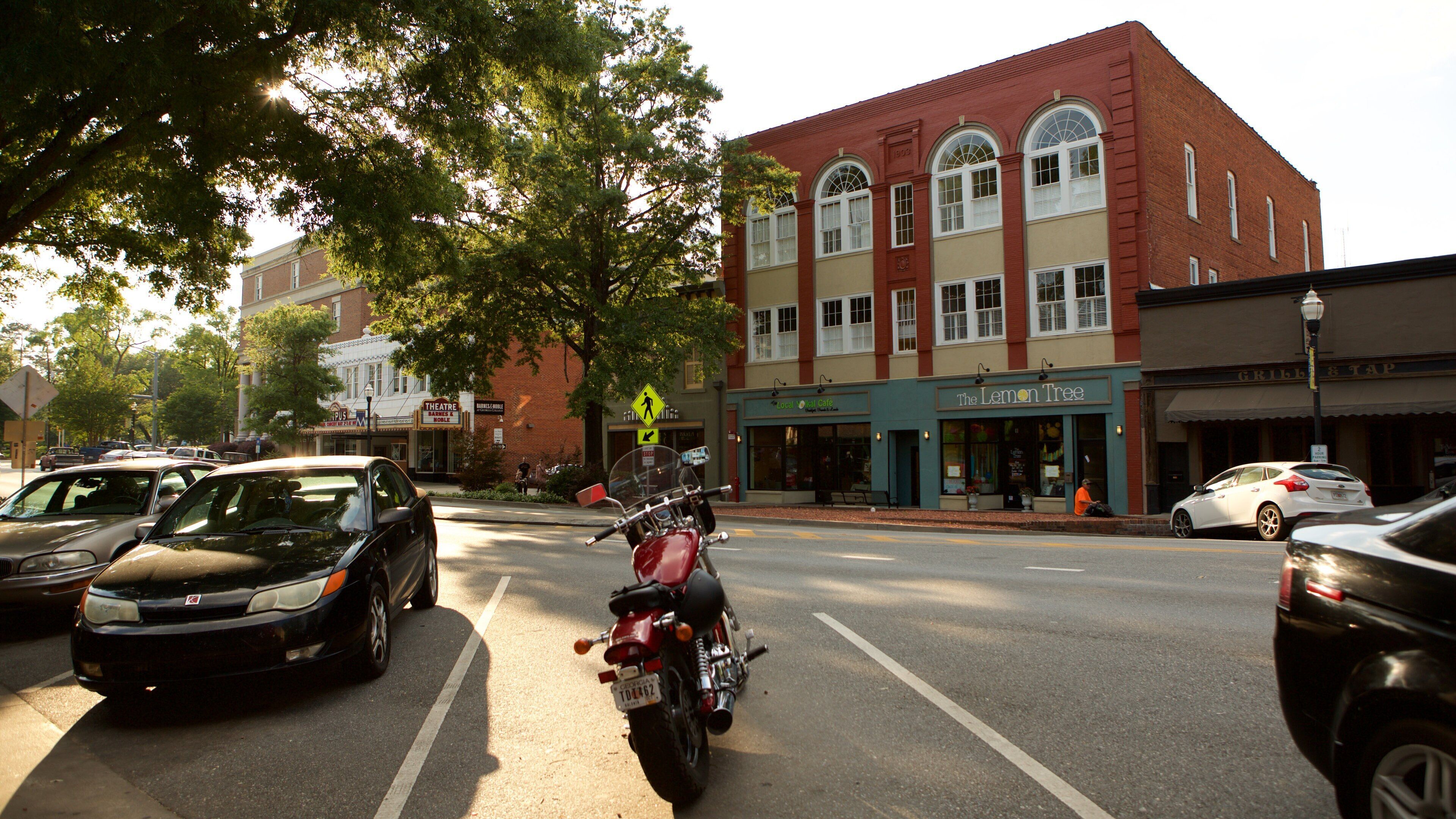 Milledgeville som viser by