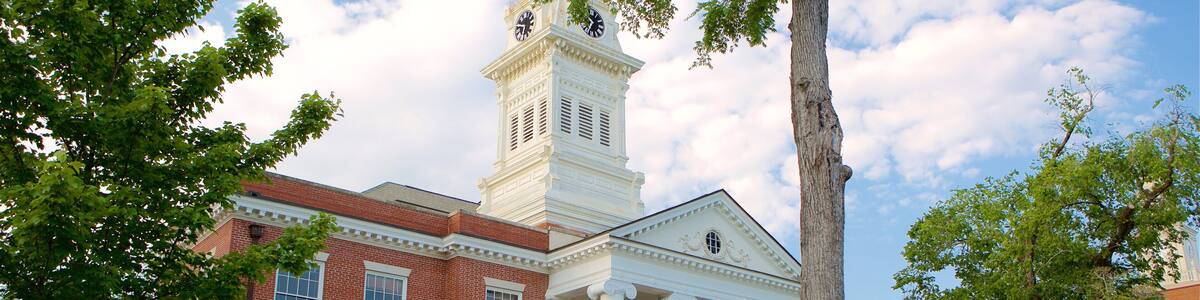 Milledgeville featuring a park