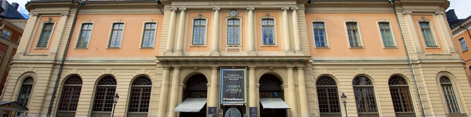 Nobel Museum as well as a large group of people