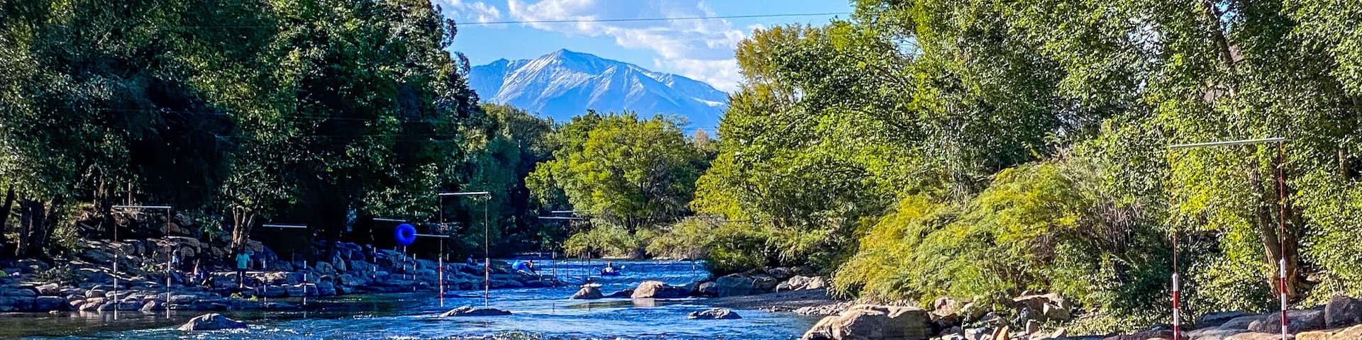 Afternoon on the Arkansas River in Salida, Colorado