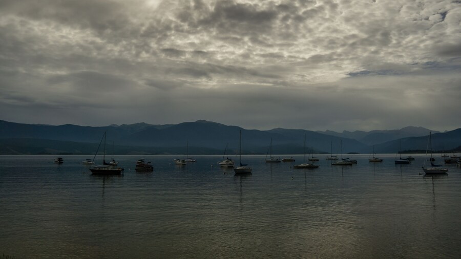 Boats in Grand Lake, Colorado