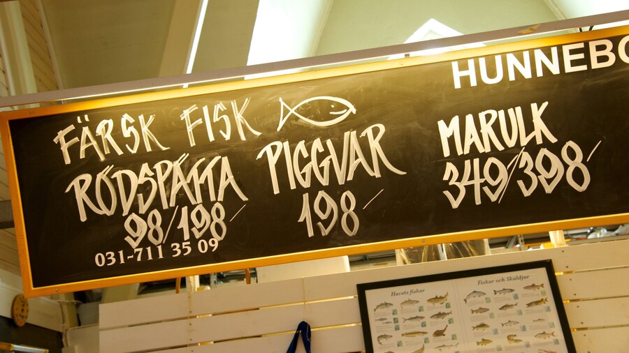 Vismarkt bevat markten en bewegwijzering