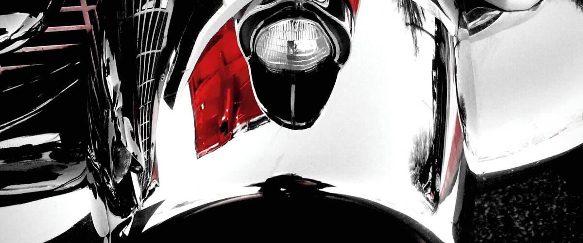 Taken at a Cars and Coffee car show one Sunday morning. The chrome was so shiny and reflective it was amazing!
Taken with Samsung Galaxy S2 and edited with Vignette App.