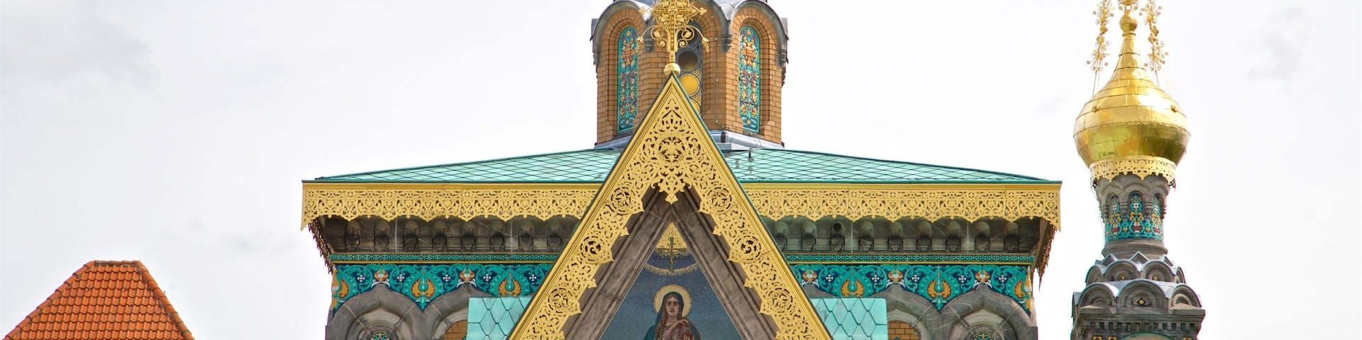 Russian Chapel showing heritage architecture and religious aspects